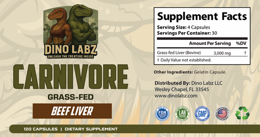 Carnivore - Grass-Fed Beef Liver