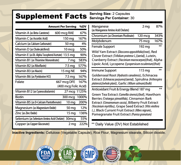 Fossil Fuel - Multi-Vitamin/Multi-Mineral
