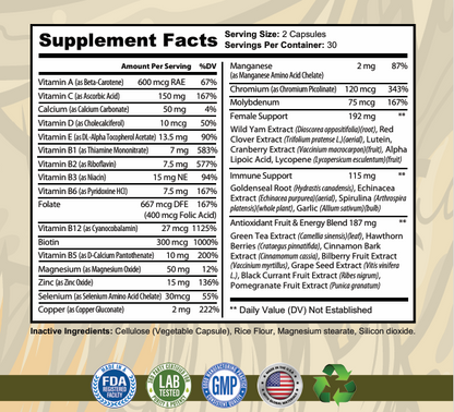 Fossil Fuel - Multi-Vitamin/Multi-Mineral